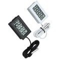 thumbnail image 3 of 2Pcs Electronic  2s Refresh Measuring Range Large Screen Display Underwater Detection Widely  with 1M Probe Suitable for General Temperature, 3 of 7
