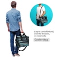 thumbnail image 4 of FORMRS Insulated Cooler Bag 24 Cans Capacity Soft Leakproof Lunch Box with Side Pockets, Black Marble, 4 of 7