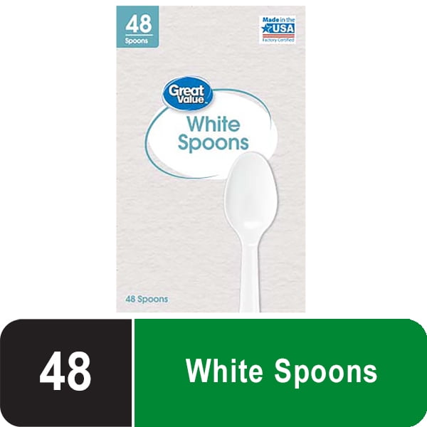 100 Pieces Clear Plastic Tea Spoons Ice Cream Spoons Coffee Spoons Mixing Spoon Set luzen