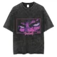 thumbnail image 1 of Camiseta lavada de estilo Hip Hop para hombre, ropa de calle con estampado de Anime japonés, Harajuku, de algodón, informal, de manga corta, de verano, 2024, 1 of 5