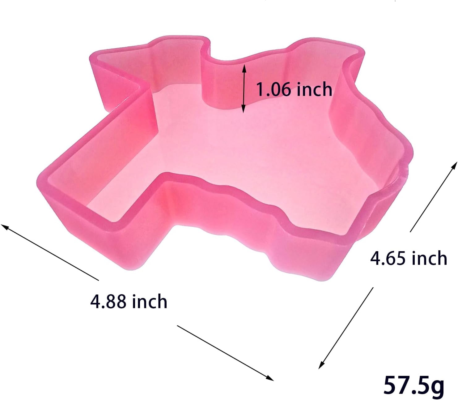 (300 Design Optional) M334 Texas Silicone Freshie Mold for Baking Aroma Beads Car Freshie Supplies