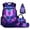 Purple-90724aa, variant on AHMOMEI 4 Pieces Backpack Set, Casual 17.72" Height Daypack Bundle with Lunch Bag, Pencil Case & Water Bottle Holder, Trips, Gym & Daily Outdoor Activities