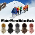 thumbnail image 2 of Winter Warm Mask Scarf Winter Cycling Ski Face Neck Mask Warmer Snood Hood Hat Windproof Cap Scarf for Cold Weather I6C3, 2 of 8