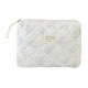 thumbnail image 1 of Bolsa de cosméticos de gran capacidad con estampado floral y doble cremallera. Organizador de maquillaje de viaje para guardar artículos de aseo y papelería, 1 of 4
