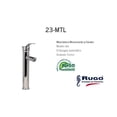 thumbnail image 3 of Mezcladora Monomando Rugo 23-MTL Cromo, 3 of 3