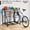 black-3 Bike Stand, variant on SUOERNUO Bike Rack Storage Stand Organizer Floor Holds 3 Bicycle Parking Freestanding Adjustable Garage Indoor Outdoor Bike and Sports Storage Station, Black (3 Bike Stand)
