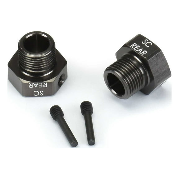 Pro-Line Racing Replacement Rear 17mm Wheel Hexes 2 - SC 4x4 PRO400605 Elec Car/Truck Replacement Parts