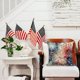 thumbnail image 1 of Pillow Cover 18x18 Inch Independence Day Star 4th Of July American Flag Pillow Cover Cushion Cover Soft Pillow Cover Decorative Throw Pillow Cover Deals Of The Day Clearance, 1 of 9