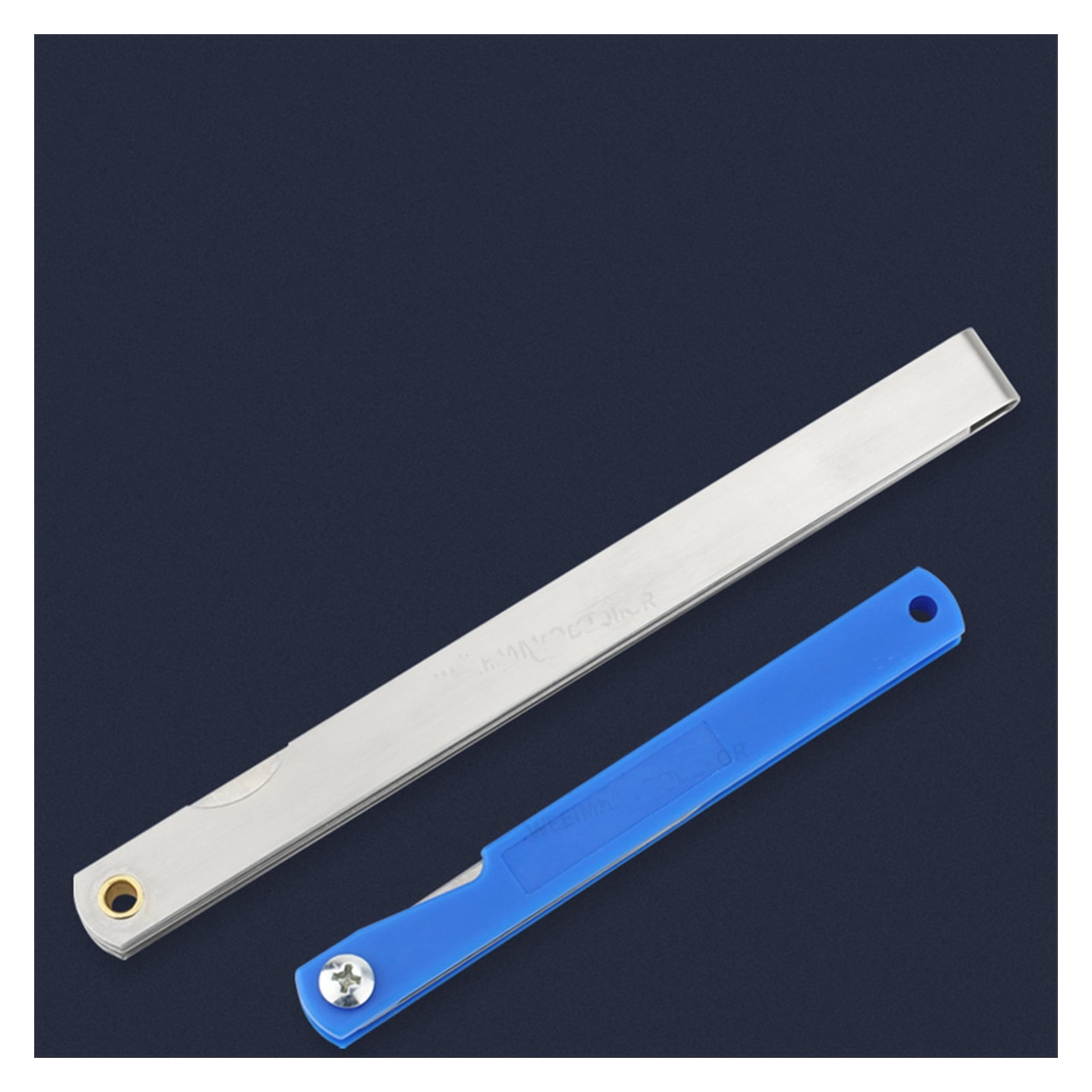 150A17 Length Metric Feeler Gauge Thickness Gage Set Blade Gap Filler Valve Feeler Gauge For Thickness Measurement Layout Tools