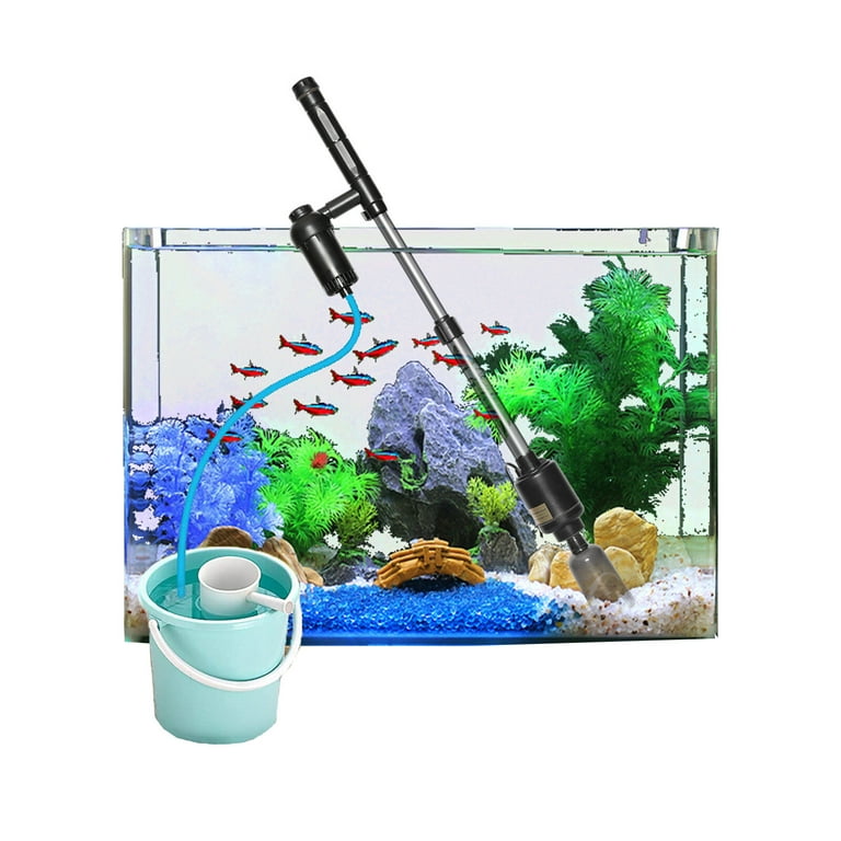 Haokaini Fish Tank Cleaner Vacuum, Aquarium Gravel Cleaner