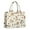 Cartoon Corgi Dog, variant on Large Capacity Tote Bag,Cartoon Corgi and Coffee Handbag Fashion Luxury Tote Bag,15.7"x13"x 5.1" Inches,Laptop Compatible