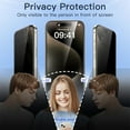 thumbnail image 2 of Anti-Spy Glass For iPhone 16 15 14 13 Pro Max Privacy Screen Protectors & Camera Protection Film For iPhone15 12 11 Pro mica, 2 of 5
