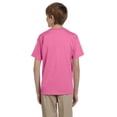 thumbnail image 2 of The Fruit of the Loom Youth HD Cotton T-Shirt - AZALEA - XL, 2 of 2