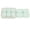 Green, variant on Yajisi 10-Compartment Portable Daily Pill Organizer Case, Travel Medicine Storage Container for Vitamins, Supplements and Fish Oil, Pink (6.69 inches / 17 cm)