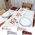 thumbnail image 6 of Nkmbld Tablecloth for Kitchen Christmas Table Flag Decorative Cloth Tablecloth Home Holiday Gift Placemat Long Doilies Table Cloth, Multicolor, 6 of 6