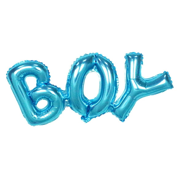 Ballon de Mots Fête Alphabet Décoration Ballon Garçon Fille Décoration de Lettres Mots Chiffres Script Ballon, Fille Rose