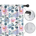 thumbnail image 4 of Blackout Kids Curtains,Pioneer Flower Floral Print Pattern Childrens Insulated Curtains Set Of 2,Bedroom Essentials,Toddler Room Decor 42"x84", 4 of 5