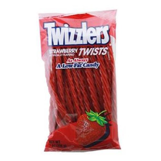 Product Of Twizzlers, Strawberry Twist, Count 12 (7 oz) Sugar Candy