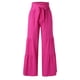 thumbnail image 3 of WILLBEST Pantalones Casuales para Mujer, Pantalones Palazzo Acampanados de Cintura Alta de Verano para Mujer, Pantalones de Playa, Pantalones Largos para Mayor Comodidad y Estilo. Chica, 3 of 5