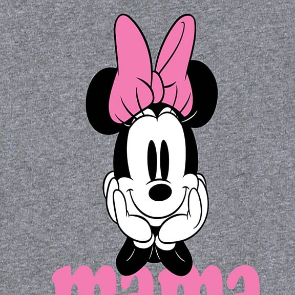 Disney - Minnie Mama Mouse Short Sleeve Graphic T-Shirt