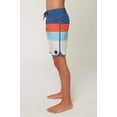 thumbnail image 3 of O'Neill Mens Four Square Stretch Above the knee Stripe Swim Trunks, 3 of 4