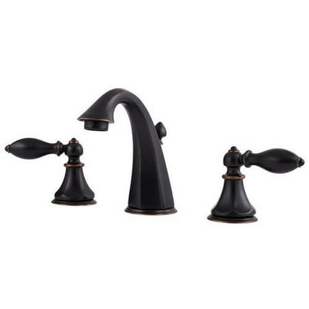 Pfister Catalina Widespread Bathroom Faucet with Metal Pop-Up Assembly, Available in Various Colors