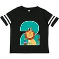 thumbnail image 3 of Inktastic 2nd Birthday Jungle Theme Boys or Girls Toddler T-Shirt, 3 of 5