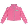 thumbnail image 4 of Barbie Zip Up Jacket and Pants Tracksuit Outfit Set Toddler to Big Kid, 4 of 5