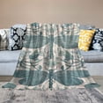 thumbnail image 2 of Orinice Dragonfly Pattern Flowery Design Fine Foliage Lace Warm Lightweight Blanket Soft Fleece Blankets Throw Blanket for Living Rooms Sofa Decor All Seasons - Cow Gifts Blanket 60x80in, 2 of 6