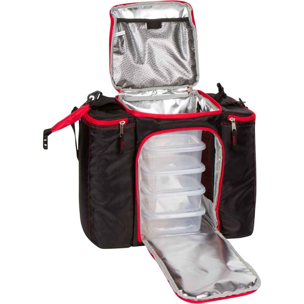 17" Insulated Meal Prep Management Bag Cooler by Trademark Innovations