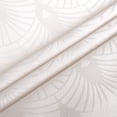 thumbnail image 5 of Table Cloth Leaf Pattern Jacquard Stain Proof Waterproof Wrinkle Resistant Tablecloths for Rectangle Tables Damask Tablecloths for Parties Holiday Picnic, Round 70"x 70" Beige, 5 of 6