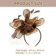 thumbnail image 4 of Miangastore Fascinator Hat Flower Fascinator Headband Tea Party Hat Prom Banquet Headpiece, 4 of 8