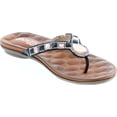 thumbnail image 7 of Patrizia by Spring Step Women's Rafiki Jeweled Thong Sandals, 7 of 7