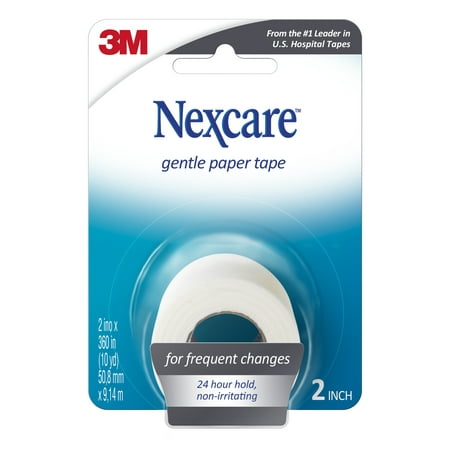 Nexcare Gentle Paper First Aid Tape, 782, 2 in x 10 yd