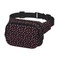 thumbnail image 2 of Fotbe Animal Paw 1 Cangurera Cuadrada con Estampado de Doble Capa, Bolsa de Cintura Ajustable Mini para Hombres y Mujeres, 2 of 9