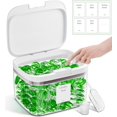 thumbnail image 1 of Hordely 94OZ Laundry Pods Container, Clear Dishwasher Pod Container Holder Storage Dispenser, Laundry Room Organization for Dryer Sheet/Powder with Scoop and Labels, Plastic, 1 of 6