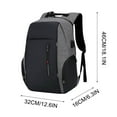 thumbnail image 3 of SuoKom Backpack, Travel Backpack Laptop Bag with USB Charging Port Reflector Strip, Waterproof College School Accessories Backpack Fits 15.6 Inch Notebook Laptop, 3 of 10