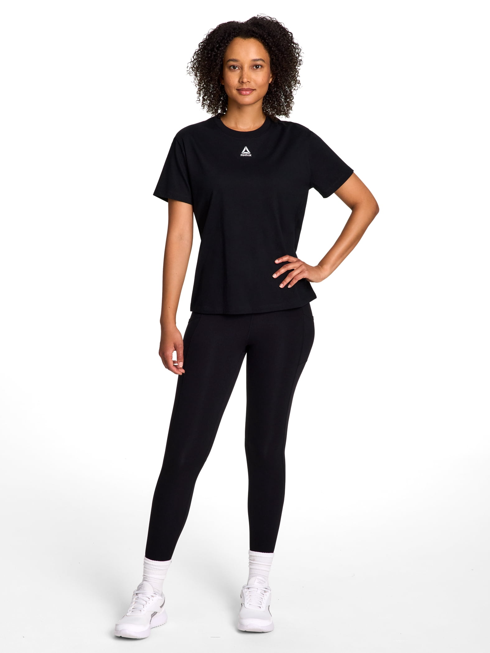 Reebok Women's Embroidered Essence Short Sleeve Tee, Sizes XS - XXXL