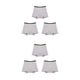 thumbnail image 2 of Minnieouse 3 piezas de ropa interior de mujer de 4 capas, ropa interior portátil a prueba de fugas para mujer, accesorio de lencería Gris L 2Conjunto, 2 of 6