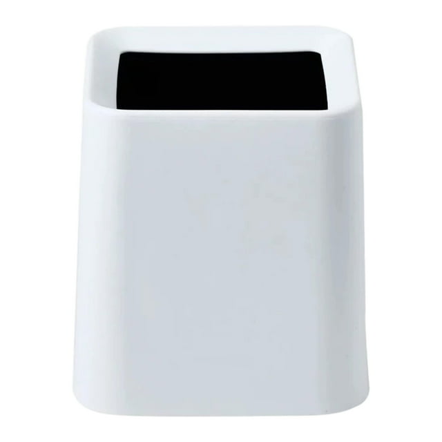 Scandinavian Square Mini Desktop Garbage Can Without Cover Coffee Table Living Room Office Study Double Japanese Plain Originality