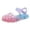 Blue, variant on G-irls Retro Fisherman Jelly Sandals, Soft Sole Breathable Open-Toe Beach Shoes, Lightweight Flexible Summer Footwear