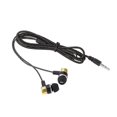 thumbnail image 1 of 1.1M Reflective Fiber Cloth Line Noise Isolating Stereo In-ear Earphone Earbuds Headphones with 3.5, 1 of 5