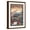 Brown Frame, variant on Art.com Denver, Colorado - Skyline View in Snow Art Print by Lantern Press, Brown Frame Wall Art, 21" x 29"