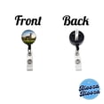 thumbnail image 3 of Great Dane In Grass Retractable Reel ID Badge Key Card Name Tag Holder with Clip, 3 of 7