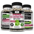 thumbnail image 2 of Kaya Naturals - Resveratrol Capsules - Anti Aging Supplement - Antioxidants with Brain Support - Maximum Benefits - 30 Veggies Capsules, 2 of 5