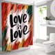 thumbnail image 2 of Serie del Día de San Valentín del Mes del Orgullo Cortina de ducha para baño del Mes del Orgullo Cortina de ducha impermeable para el hogar Cortina de ducha con mampara para inodoro, 2 of 6