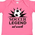 thumbnail image 4 of Inktastic Soccer Legend at Work Boys or Girls Baby Bodysuit, 4 of 5