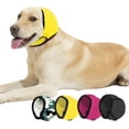 thumbnail image 1 of BAMY Swimming Waterproof Dog Ear Caps Calming Large Dog Ears Cover Shower Cap for Ear Protection for Bath for Grooming (Yellow, M (Head Circumference 14"-19")), 1 of 5