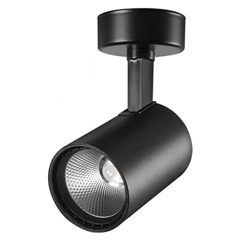 Ceiling spotlight, Indoor spotlight, swiveling, adjustable, blackmatt