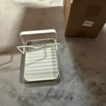 thumbnail image 3 of Pot Lid Spatula Cutting Board Holder Kitchen Organizer Countertop Storage Rack with Drainage for Utensils Board Cover 1-Shelf, 3 of 8